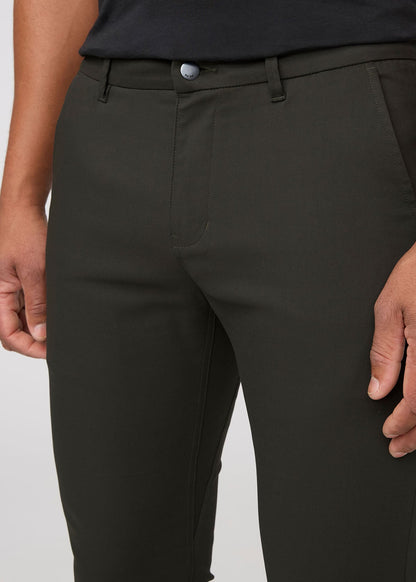 NuStretch Relaxed Taper Trouser - Evergreen