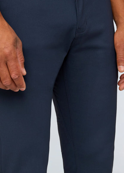 NuStretch Relaxed Taper Trouser - Navy