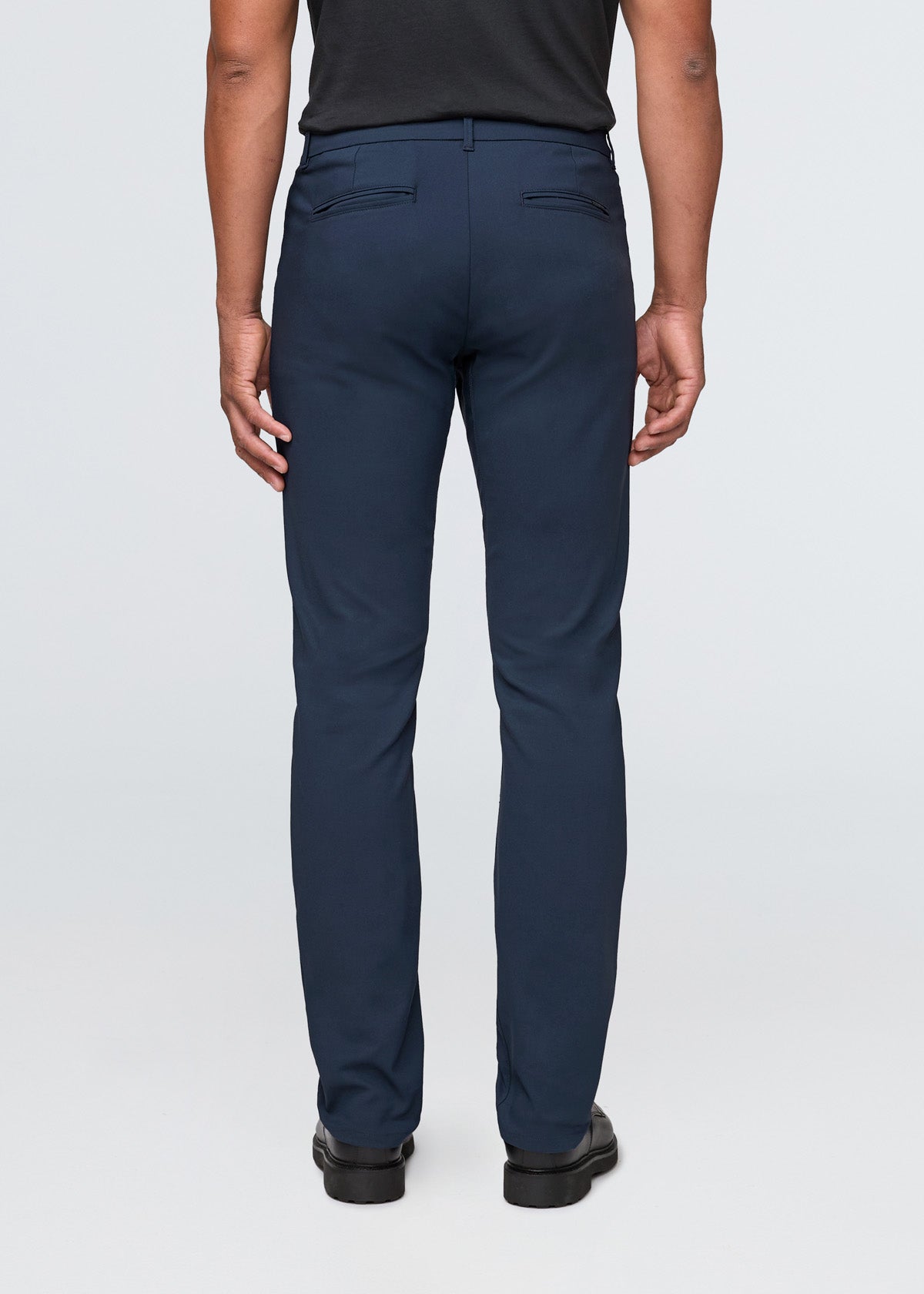 NuStretch Relaxed Taper Trouser - Navy