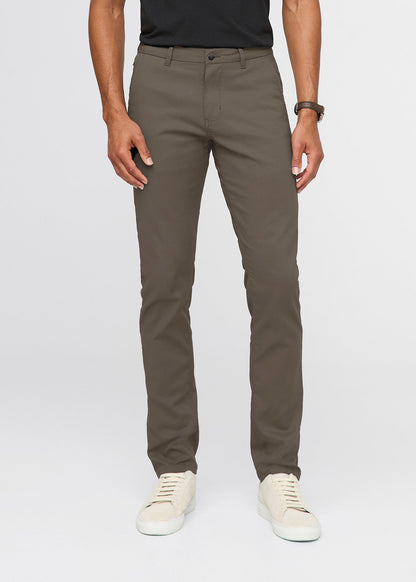 NuStretch Slim Straight Trouser - Thyme