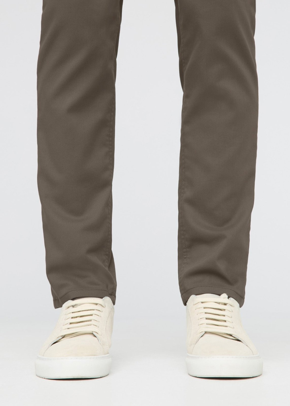 NuStretch Slim Straight Trouser - Thyme