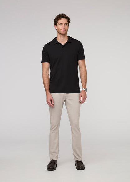 NuStretch Slim Straight Trouser - Stone