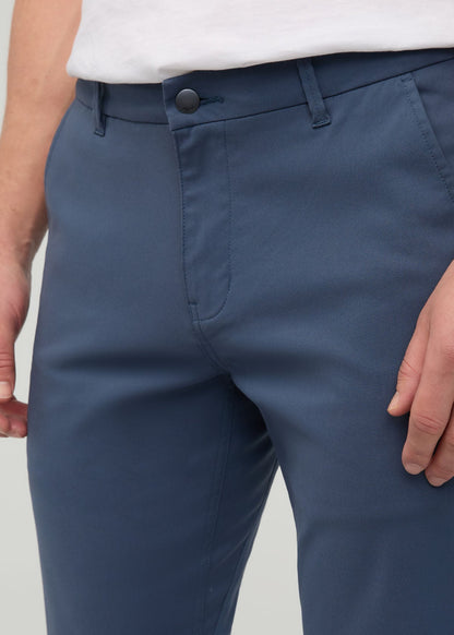 NuStretch Slim Straight Trouser - Heritage Blue