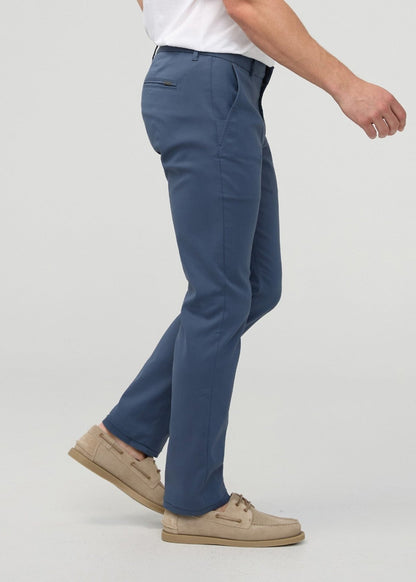 NuStretch Slim Straight Trouser - Heritage Blue