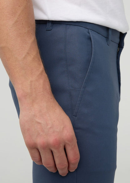 NuStretch Slim Straight Trouser - Heritage Blue