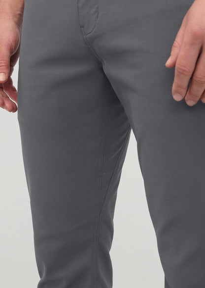 NuStretch Slim Straight Trouser - River Rock