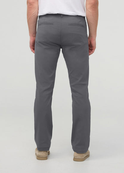 NuStretch Slim Straight Trouser - River Rock