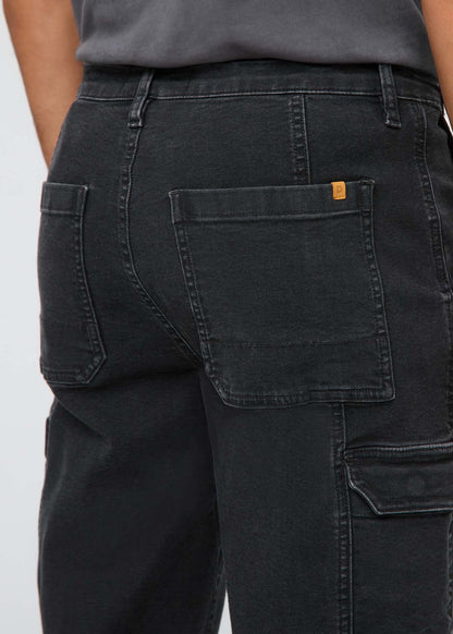 Stretch Canvas 7 Pocket Pant - Black