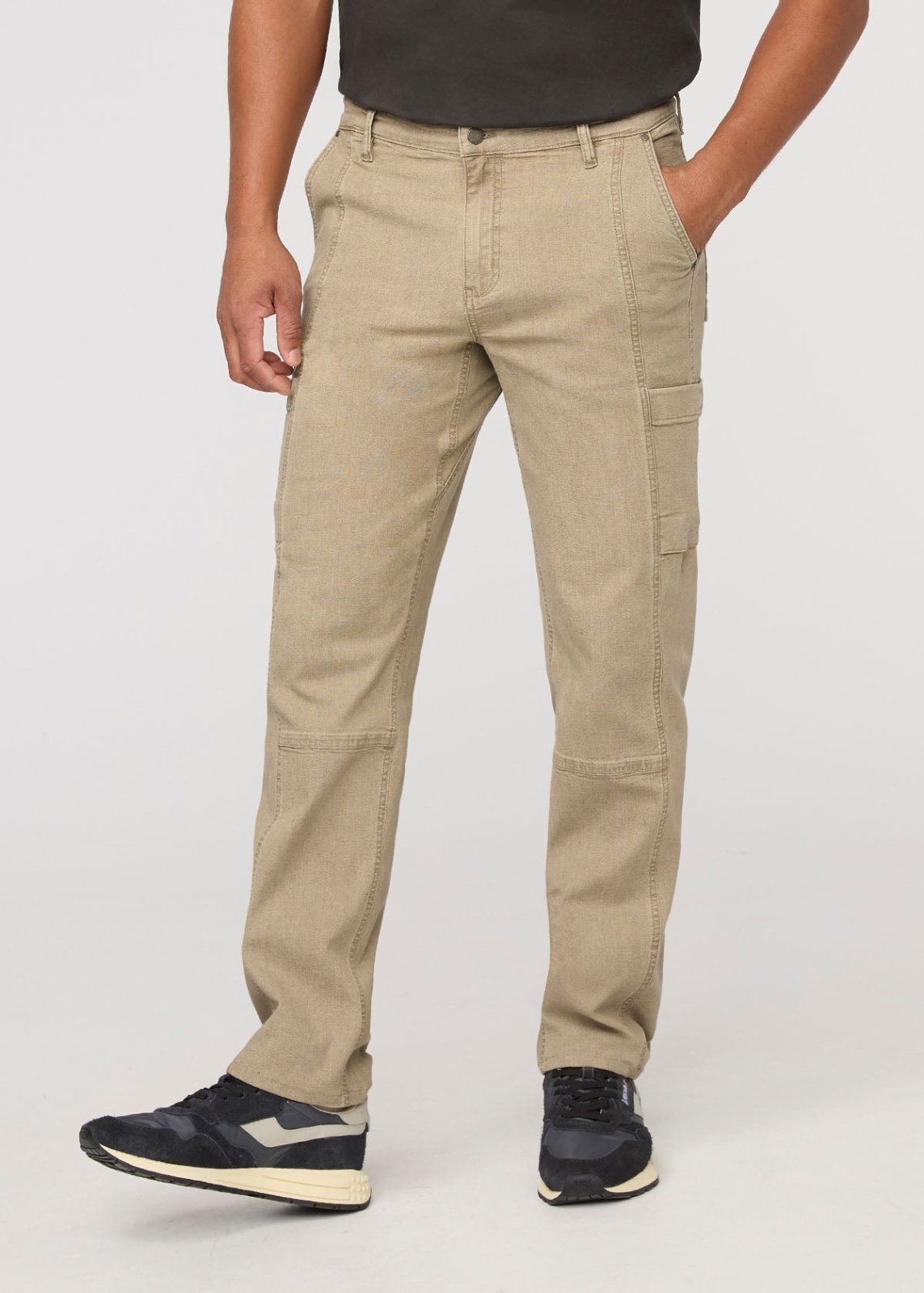 Stretch Canvas 7 Pocket Pant - Tan