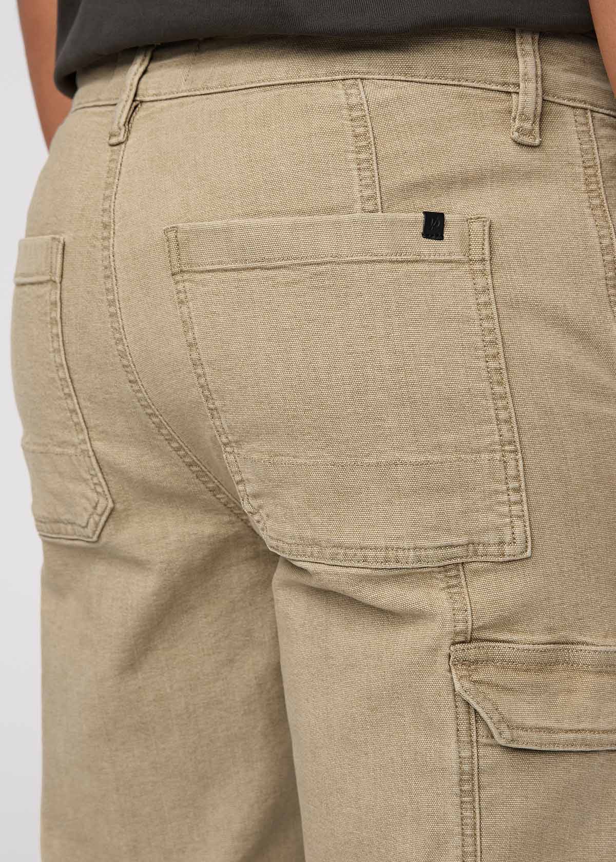 Stretch Canvas 7 Pocket Pant - Tan