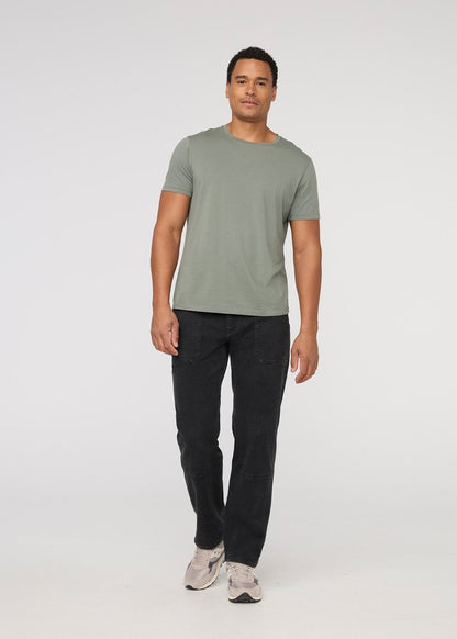 Stretch Canvas Utility Pant - Black