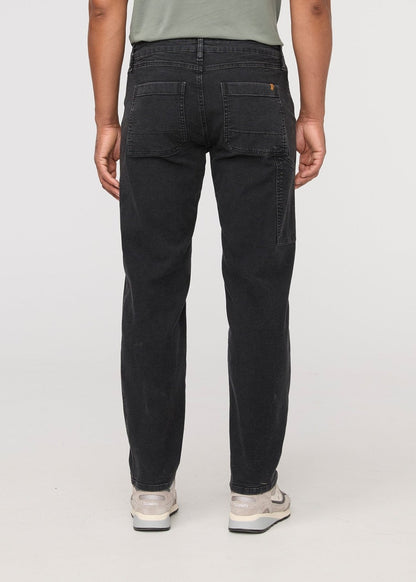 Stretch Canvas Utility Pant - Black