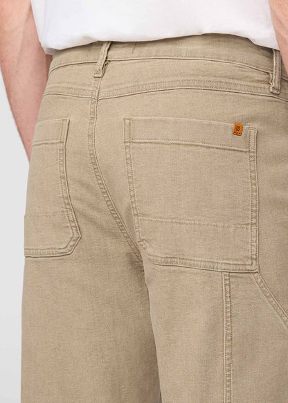 Stretch Canvas Utility Pant - Tan