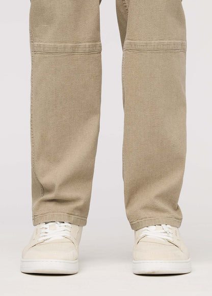 Stretch Canvas Utility Pant - Tan