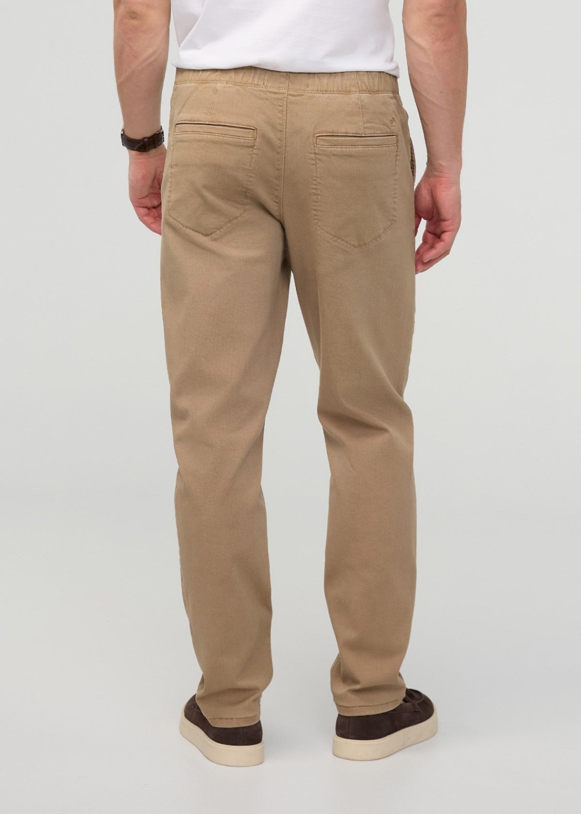 FlexTwill Relaxed Pull On Pant - Desert Khaki