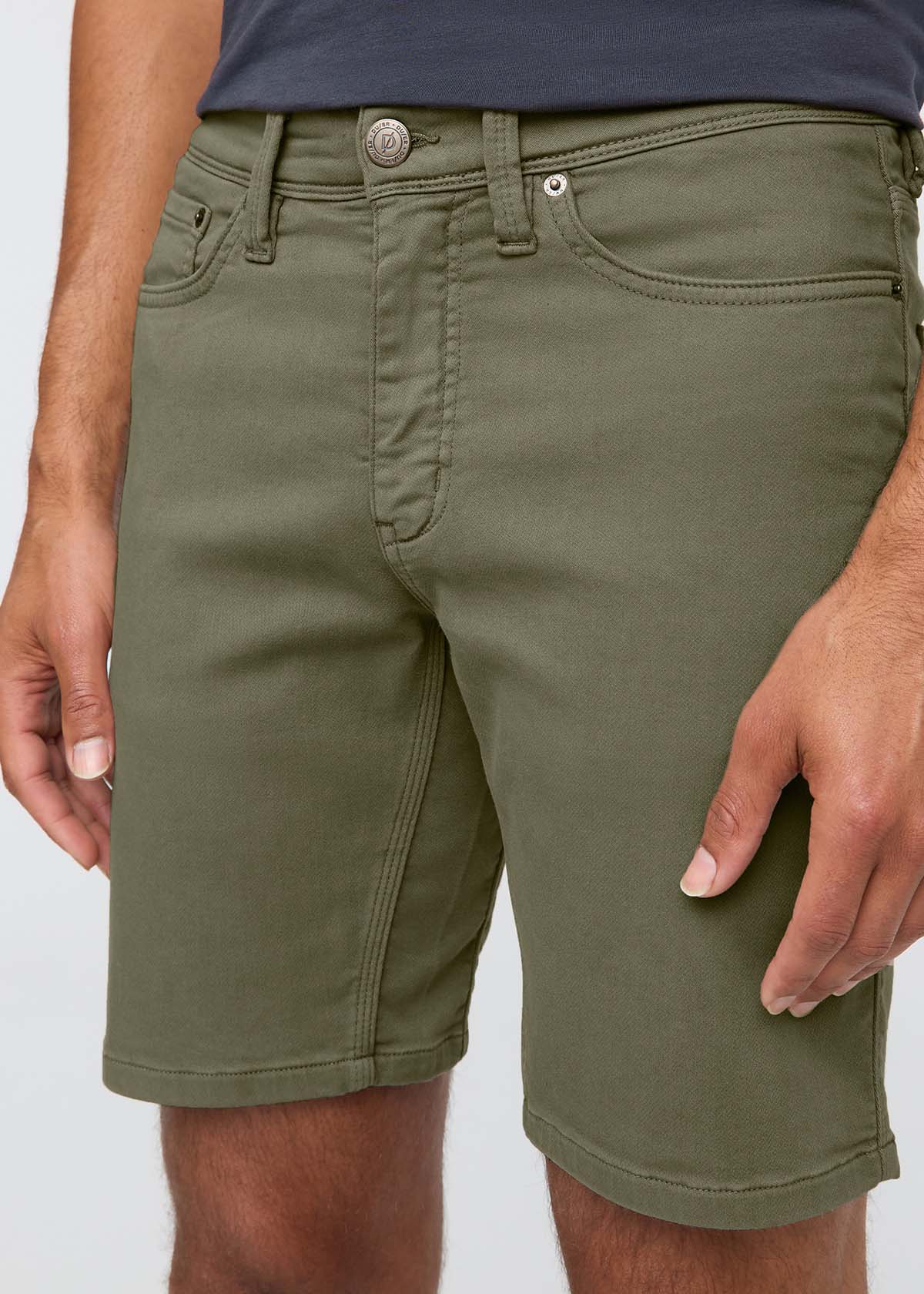 No Sweat Short Slim - Light Fern