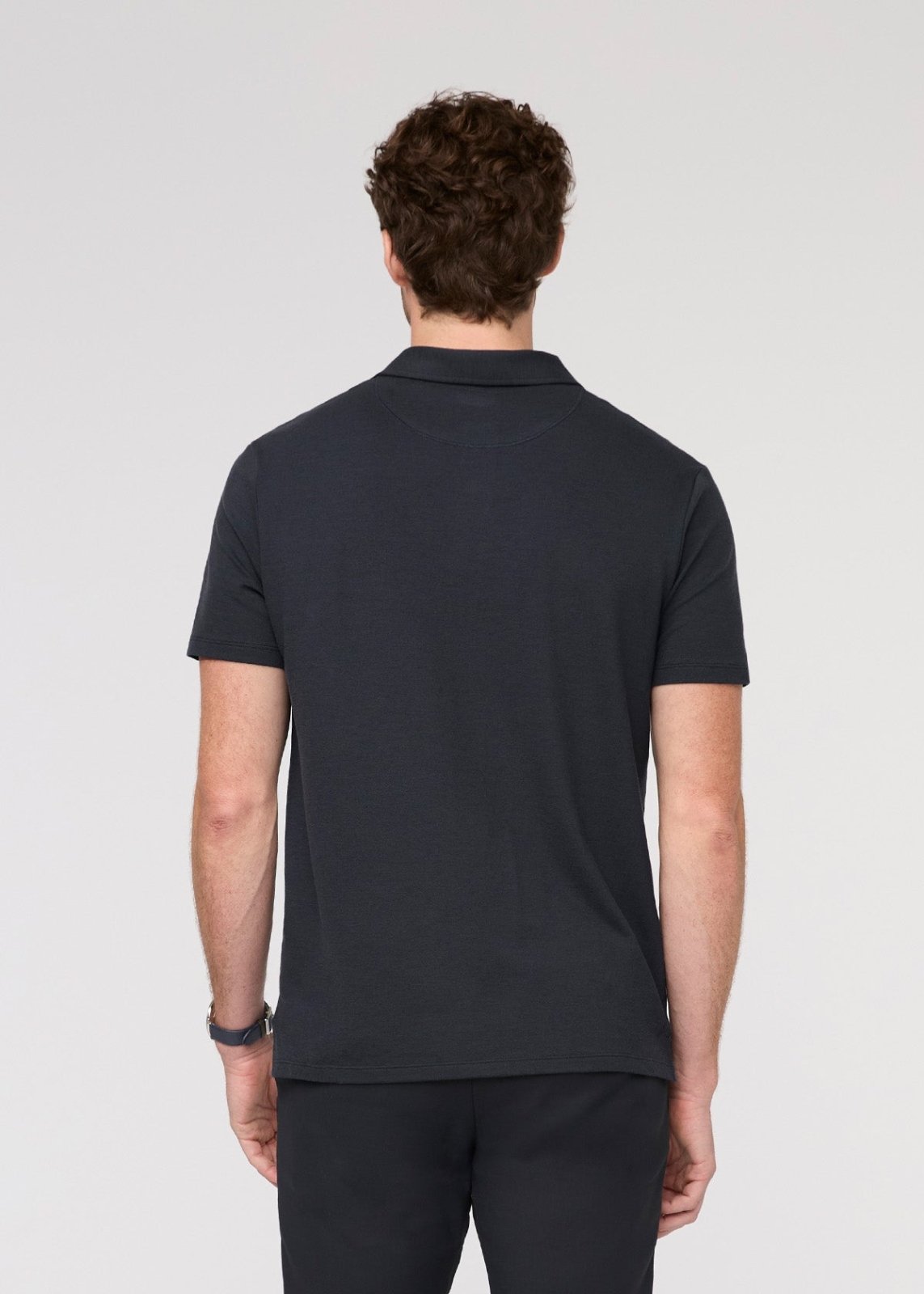 Air Flow Pique Polo - Navy