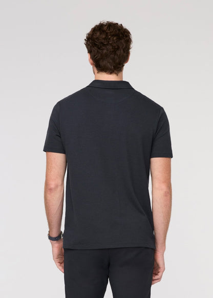 Air Flow Pique Polo - Navy