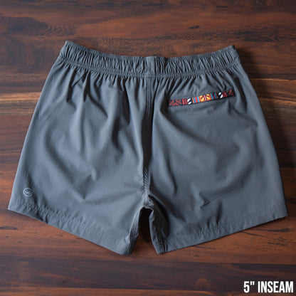 Nomad 3.0 Short (Hybrid) - Charcoal 5" & 7" - Linerless