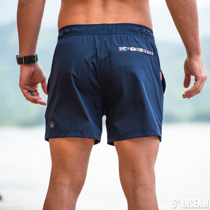 Nomad 3.0 Short (Hybrid) - Pacific 5" & 7" - Linerless