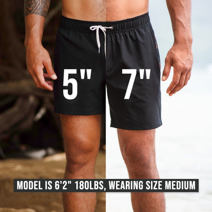 Nomad 3.0 Short (Hybrid) - Pacific 5" & 7" - Linerless