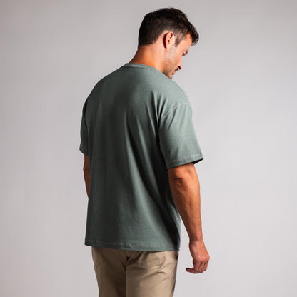 Orion Tee (Heavyweight) - Agave