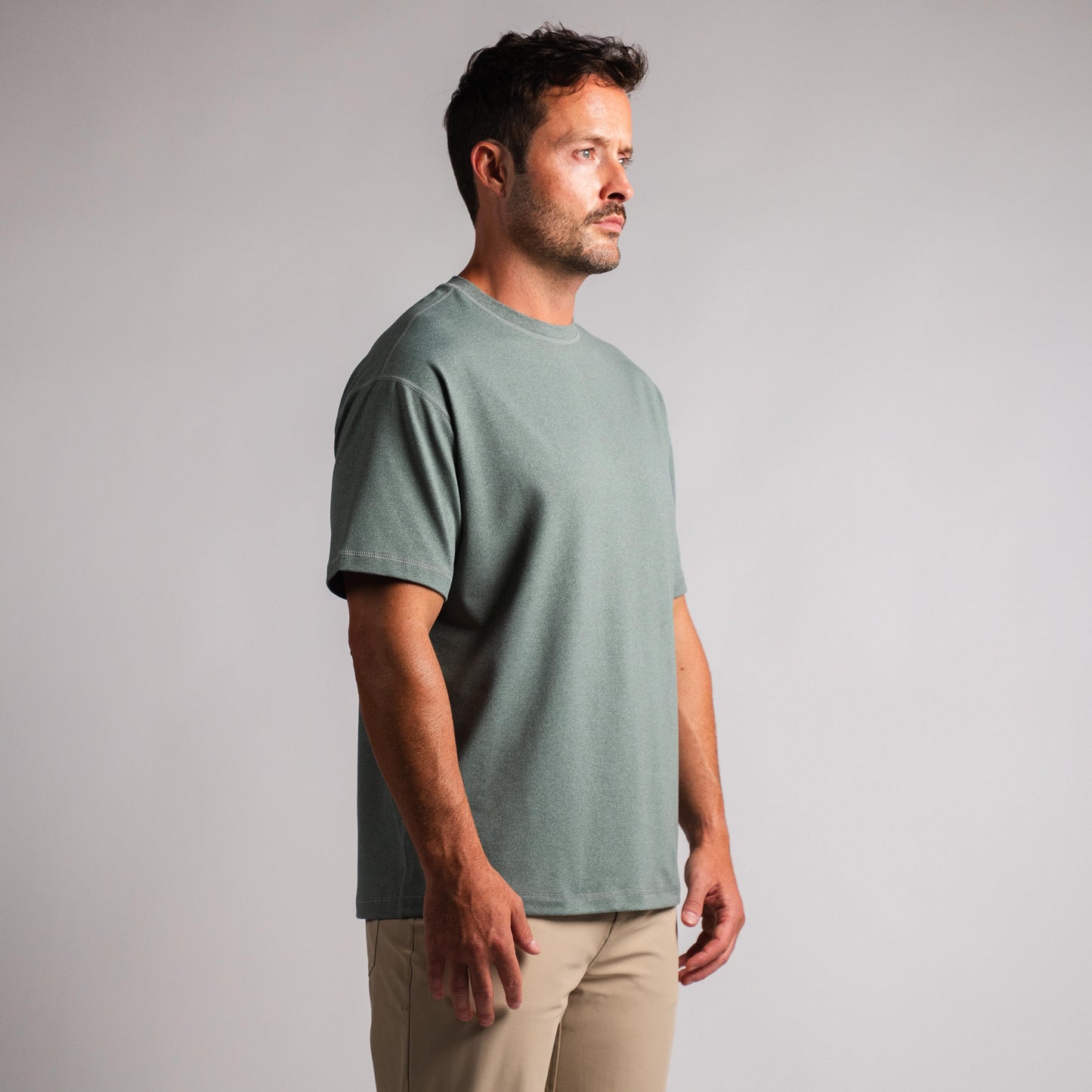 Orion Tee (Heavyweight) - Agave