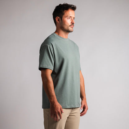 Orion Tee (Heavyweight) - Agave