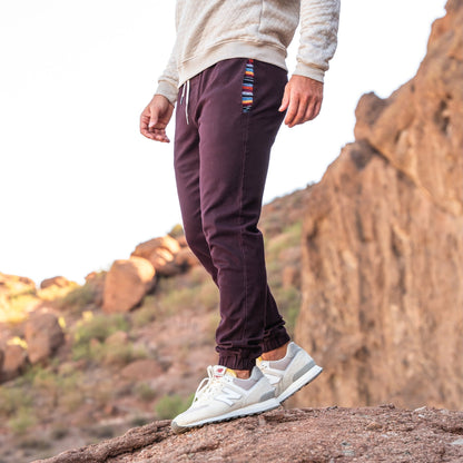 Rambler Jogger (Casual Stretch) - Merlot