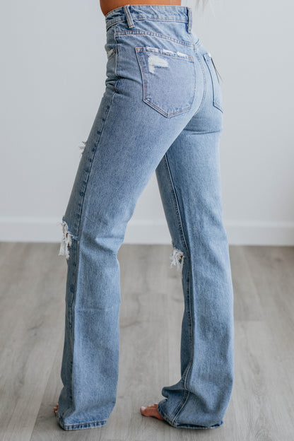 Thea Flying Monkey Jeans - Medium Wash