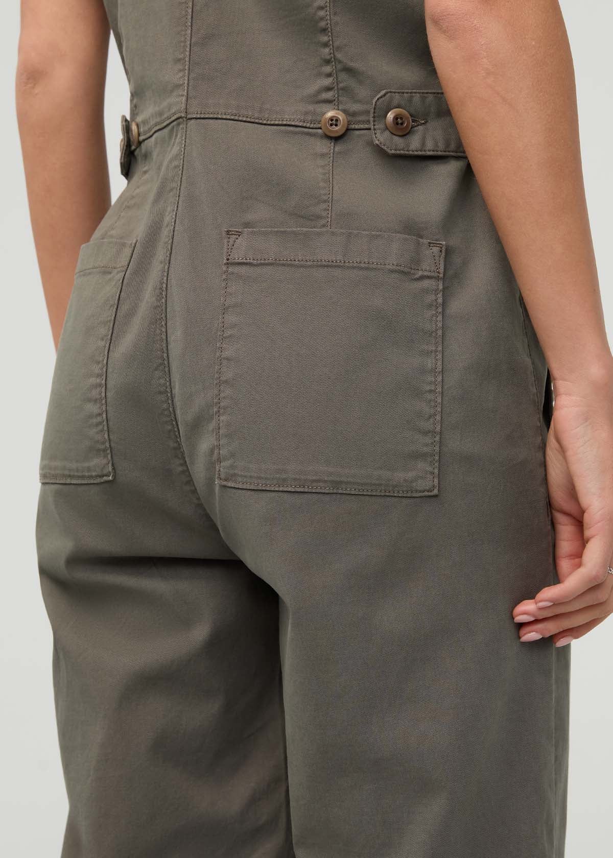 Live Lite Boiler Suit - Thyme