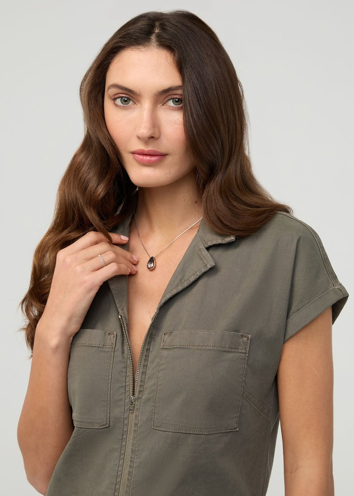 Live Lite Boiler Suit - Thyme