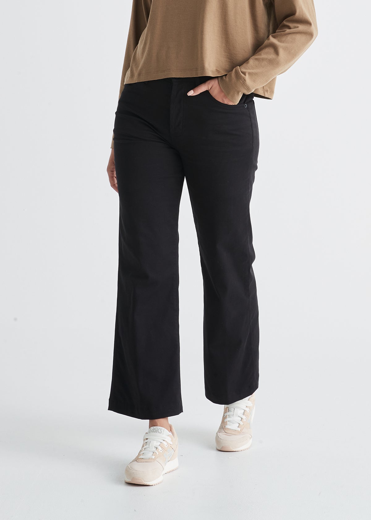 Live Free High Rise Wide Leg - Black