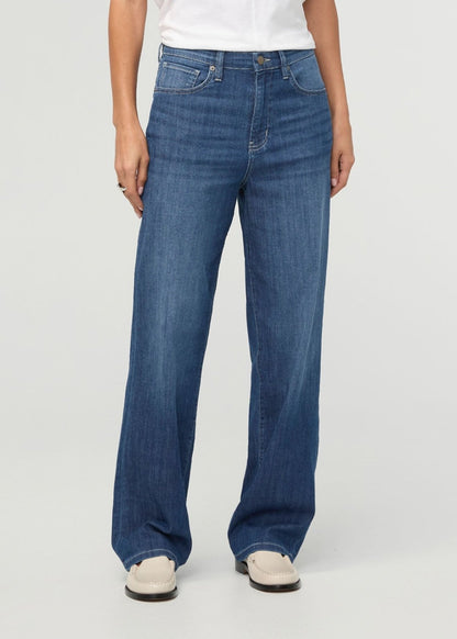 Performance Denim Lite High Rise Straight - Breeze Blue