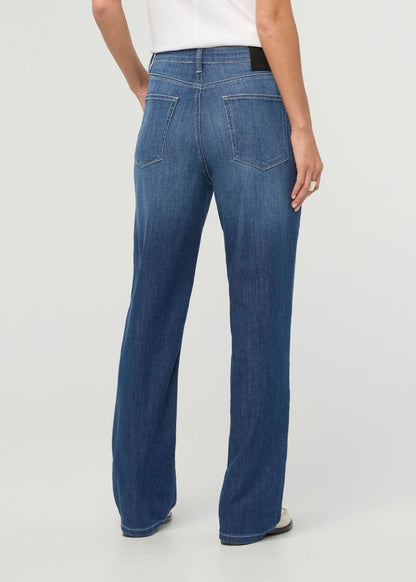 Performance Denim Lite High Rise Straight - Breeze Blue
