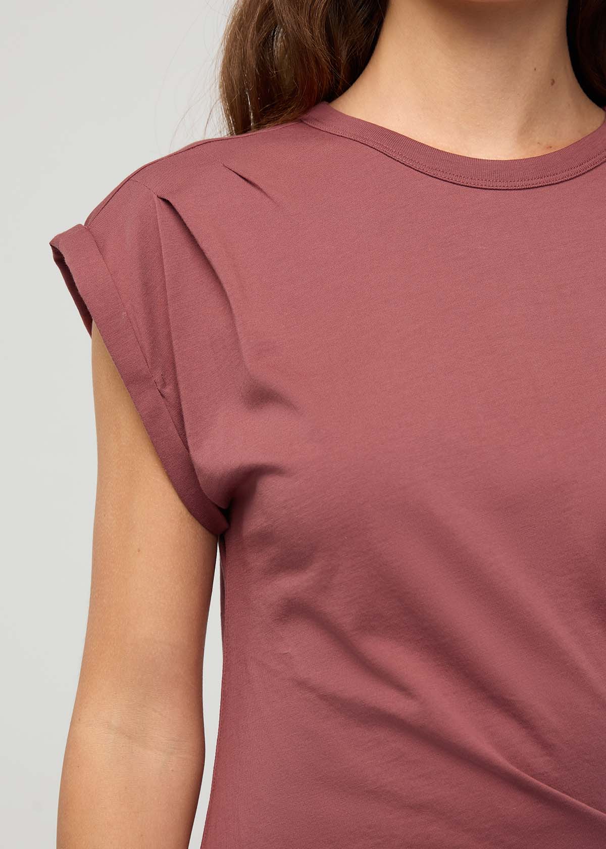 Purepima Easy Dress - Red Clay