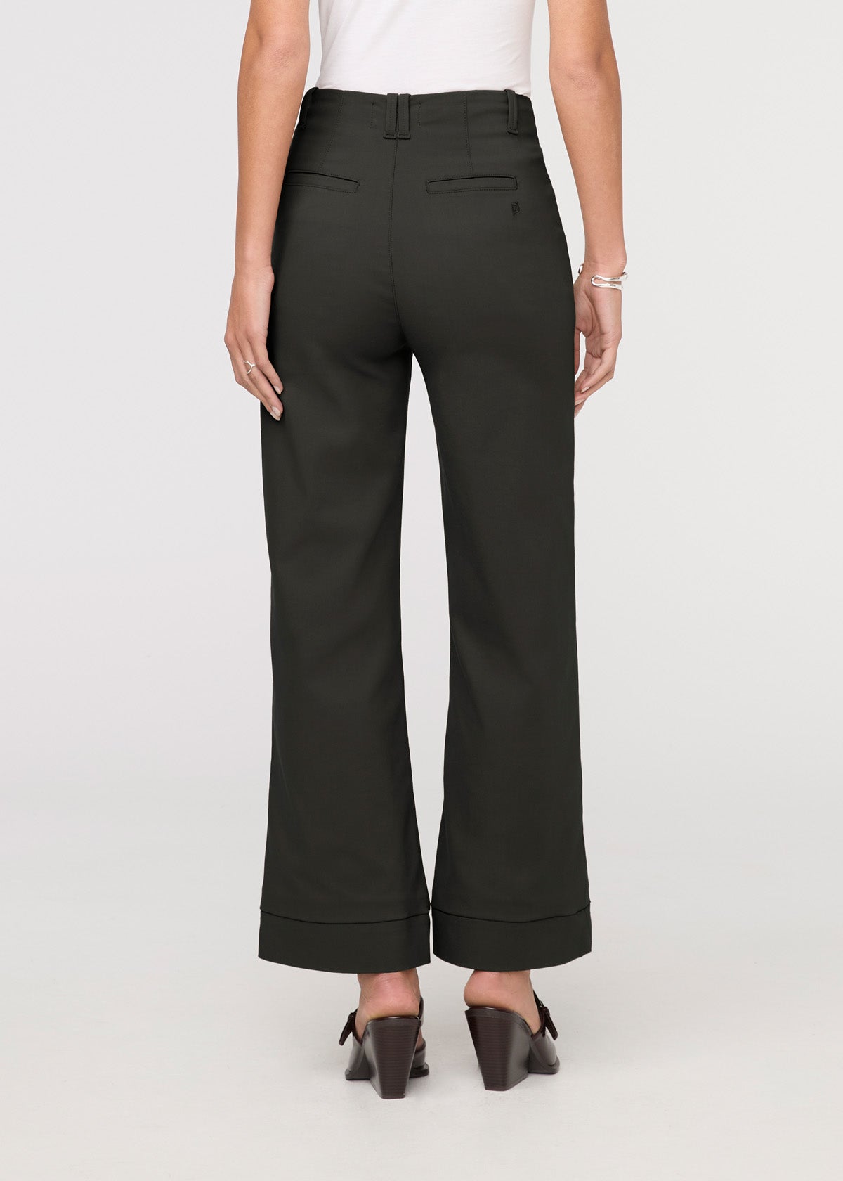 NuStretch High Rise Trouser - Evergreen