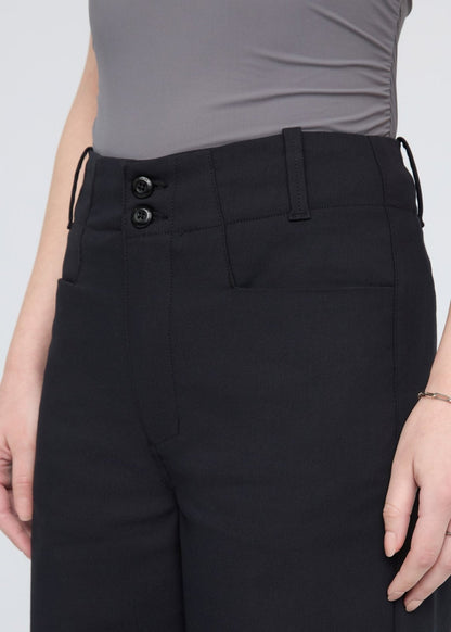 NuStretch High Rise Trouser - Black