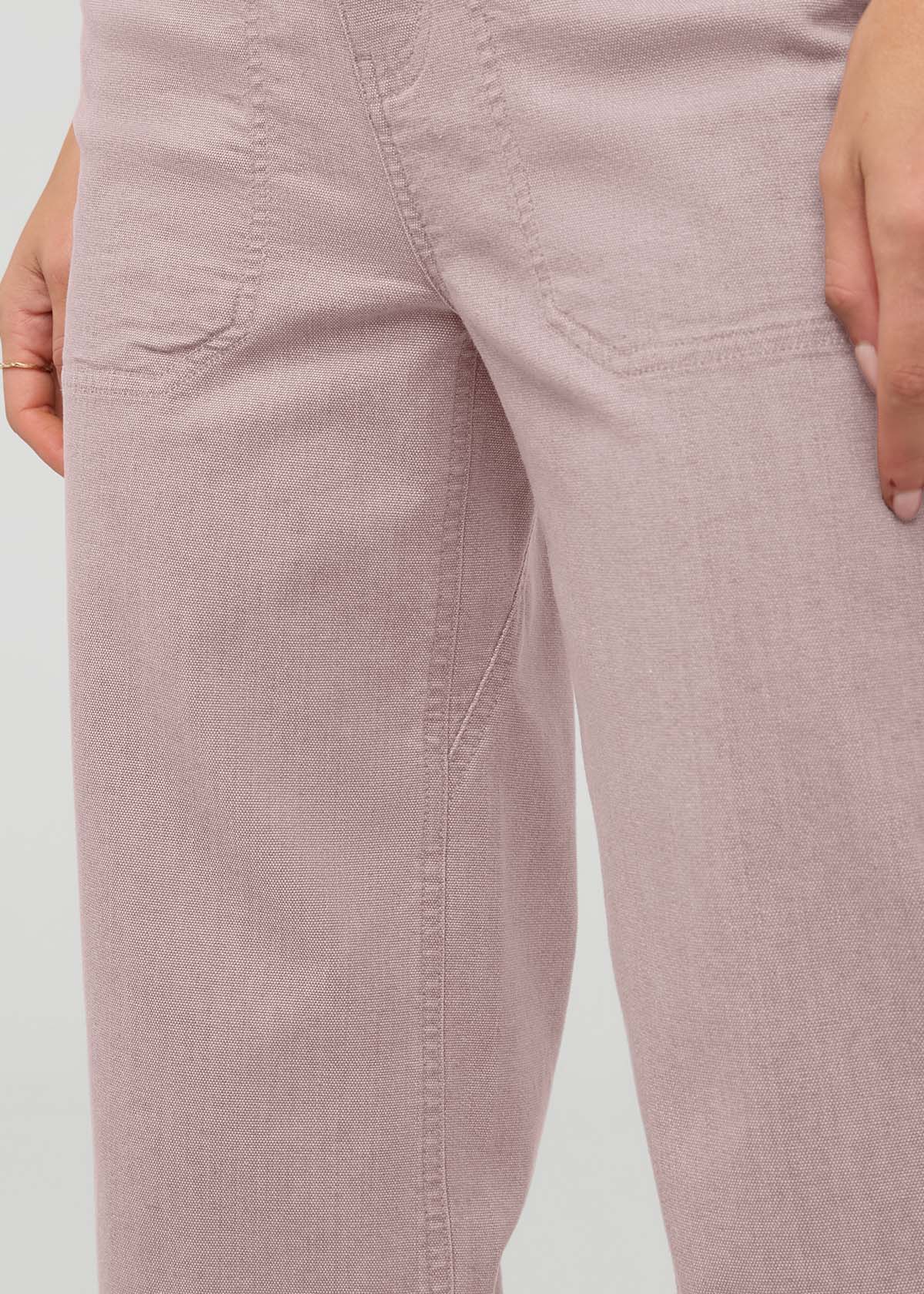 Stretch Canvas Utility Pant - Chalk
