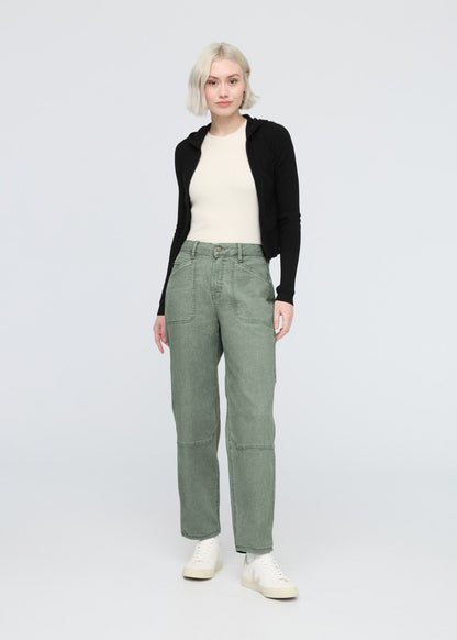 Stretch Canvas Utility Pant - Pine