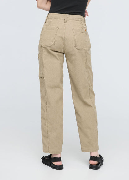 Stretch Canvas Utility Pant - Tan