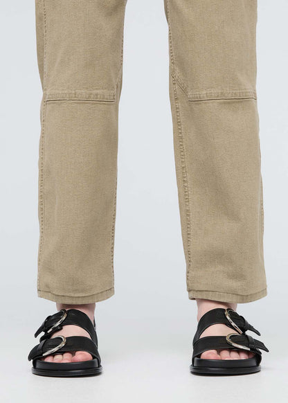 Stretch Canvas Utility Pant - Tan