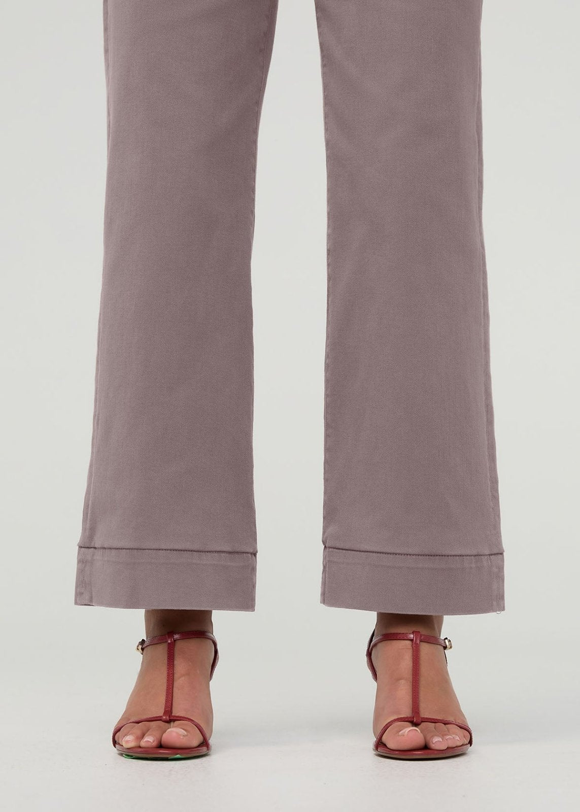 FlexTwill High Rise Trouser - Hazy Mauve