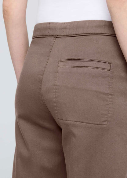 No Sweat Wide Leg Pant - Canteen