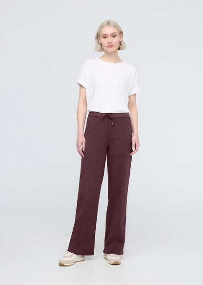 No Sweat Wide Leg Pant