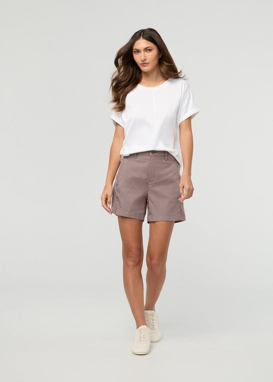 Live Lite High Rise Short - Hazy Mauve