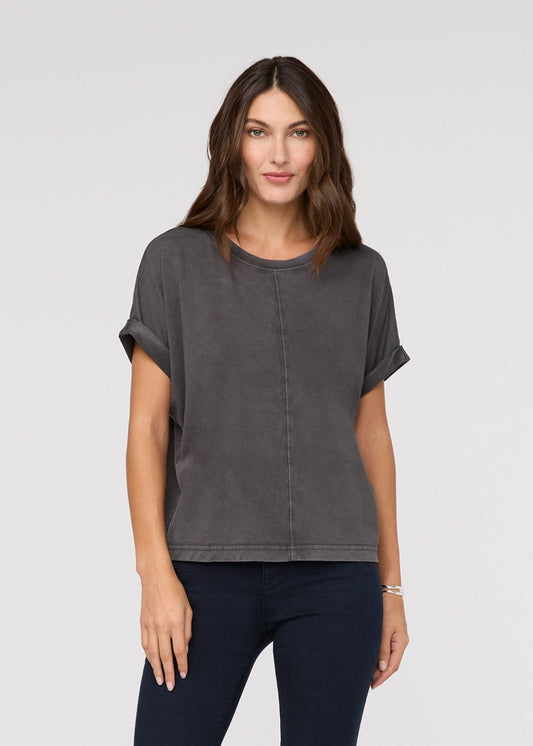 PurePima Dolman Tee - Washed Grey