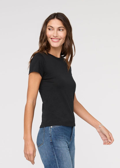 PurePima Slim Crew - Black