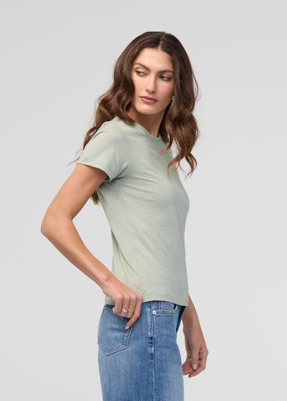 PurePima Slim Crew - Seagrass