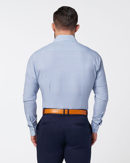"The Dalton" Purple & Light Blue Windowpane